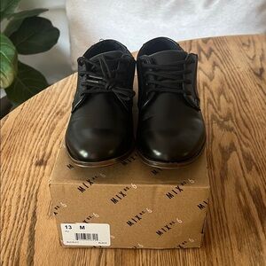 Mix No. 6 Classic Black Boy’s Dress Shoes